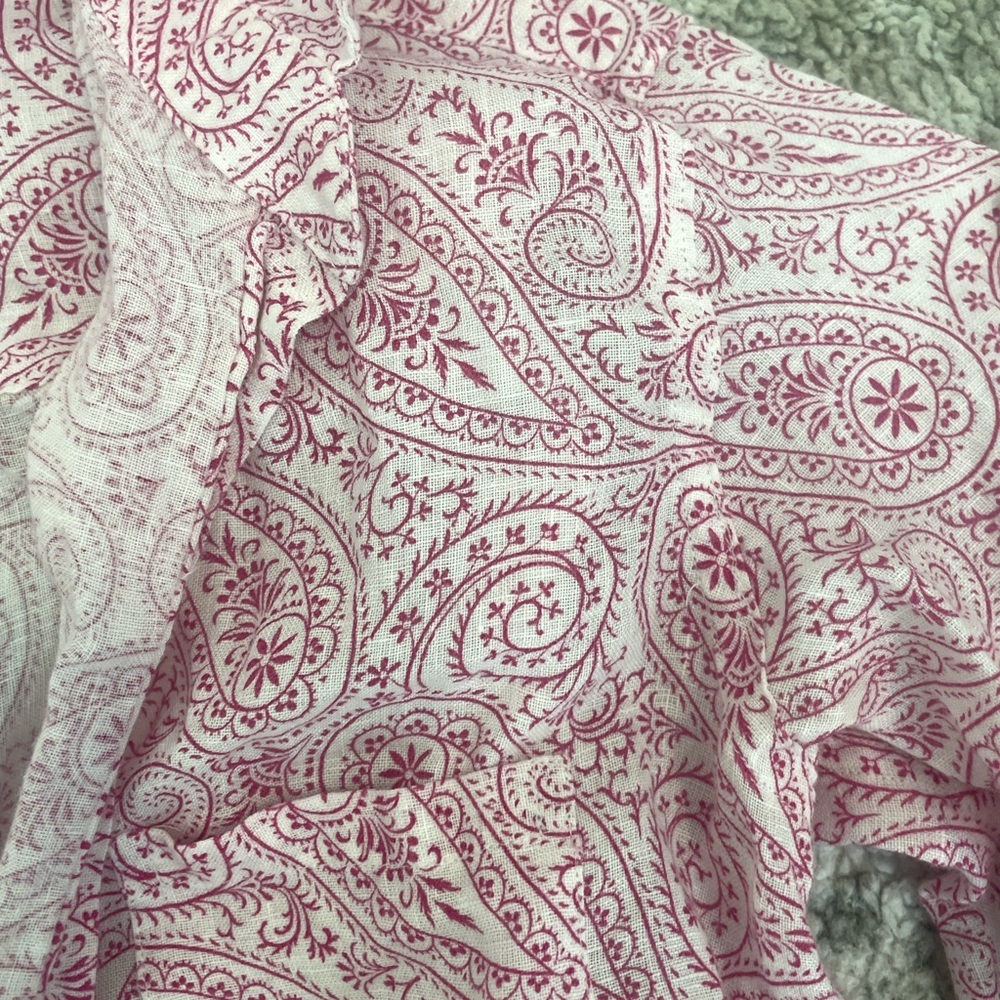Frank & Eileen pink button up shirt - Picture 3 of 4